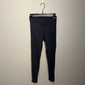 Gymshark Training Leggings High Waisted Athletic Active Workout Gym Gray Size M